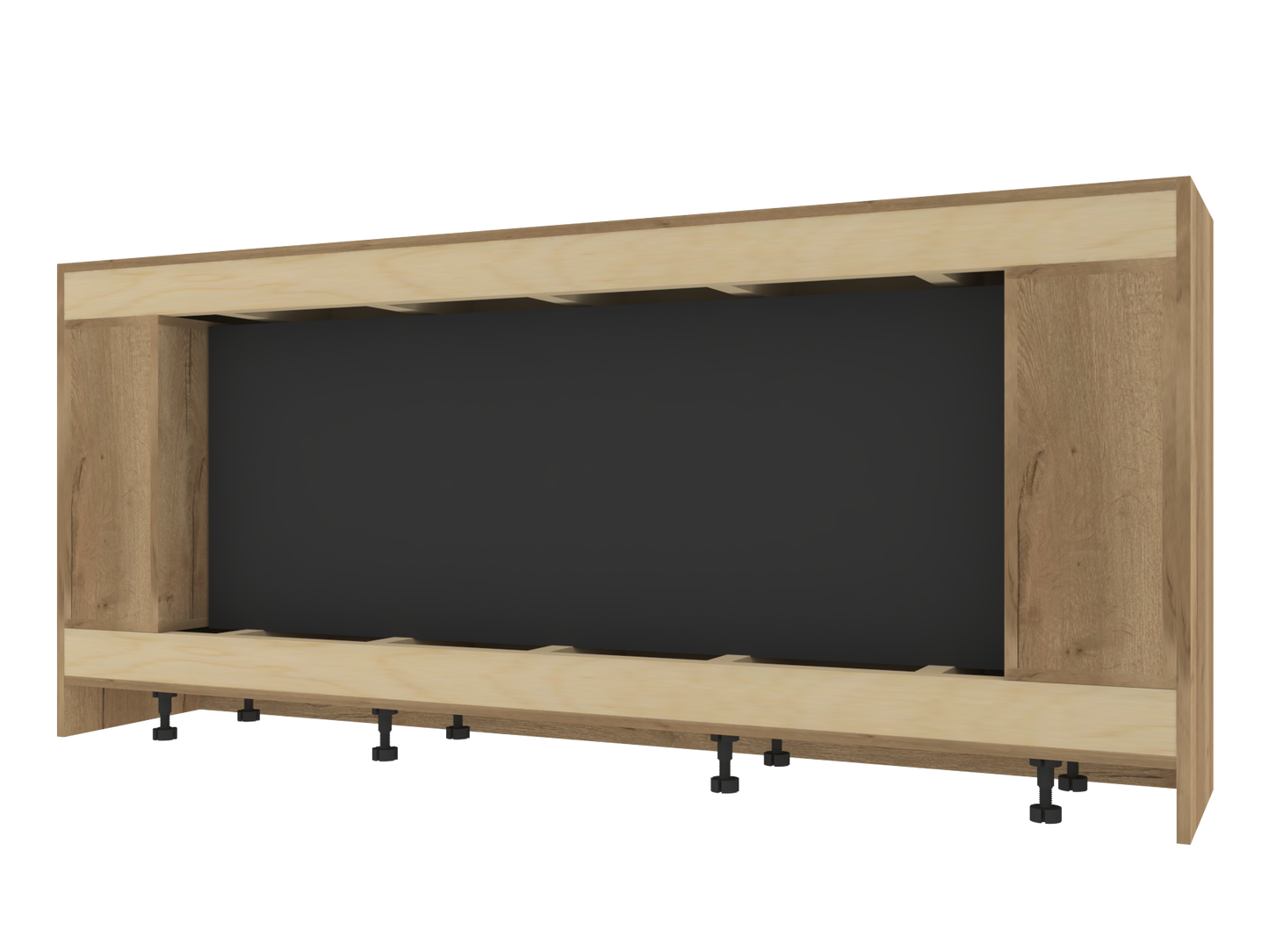 One-Sided Electric Fire Housing Media Wall Unit