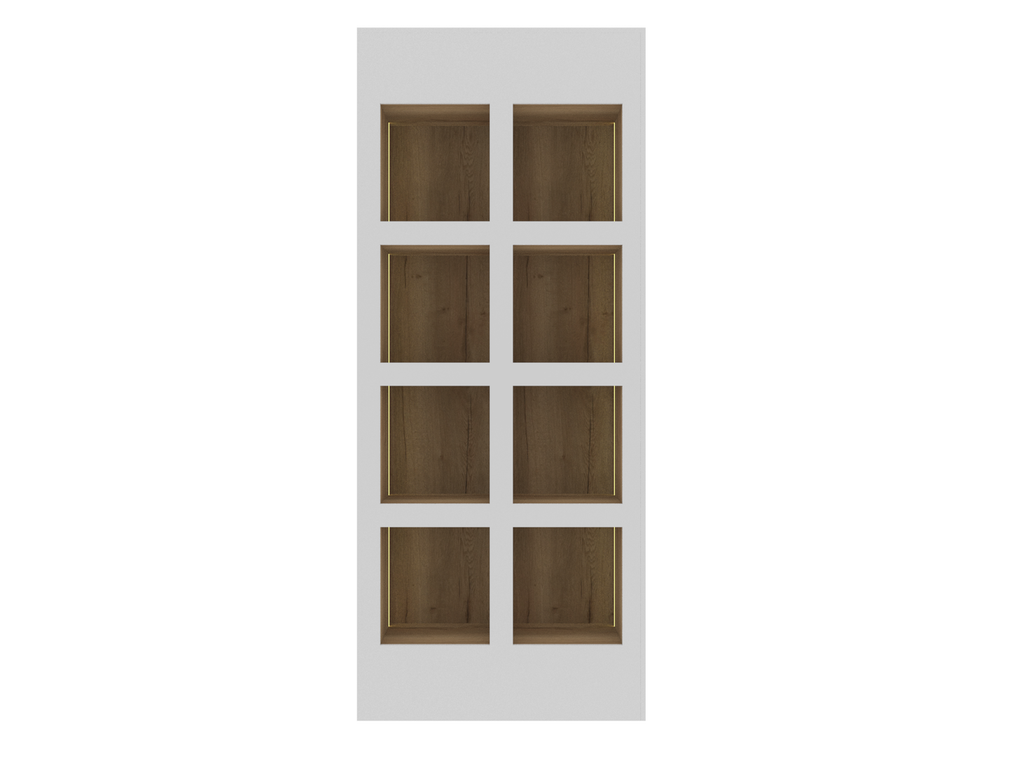 407 Side Display Alcoves and niches