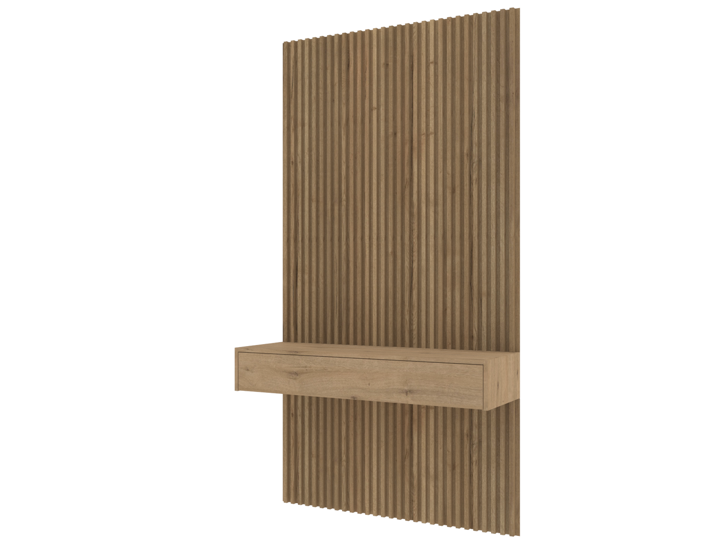 502 Base floating unit with wall panel