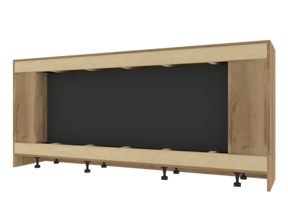 One-Sided Electric Fire Housing Media Wall Unit