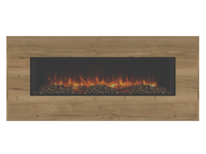 One-Sided Electric Fire Housing Media Wall Unit