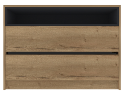 507 2 Base Unit with Drawers and Open Soundbar Shelf H900