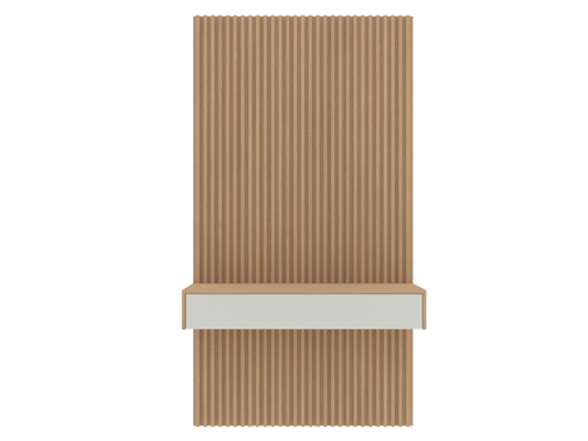 502 Base floating unit with wall panel
