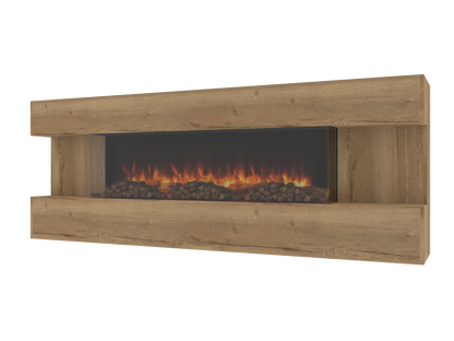 300B Three-Sided RECESED Electric Fire Housing
