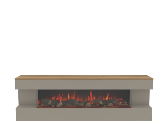 300B Three-Sided RECESED Electric Fire Housing - W2800 H900 mm eReflex 195RW Recessed - W1550 H900 mm eReflex 85RW Recessed