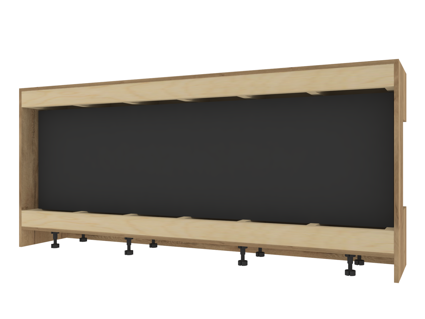 Three-Sided Electric Fire Housing Media Wall Unit