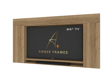400 TV Housing Unit with Storage and Soundbar Boxing -Mediawall component