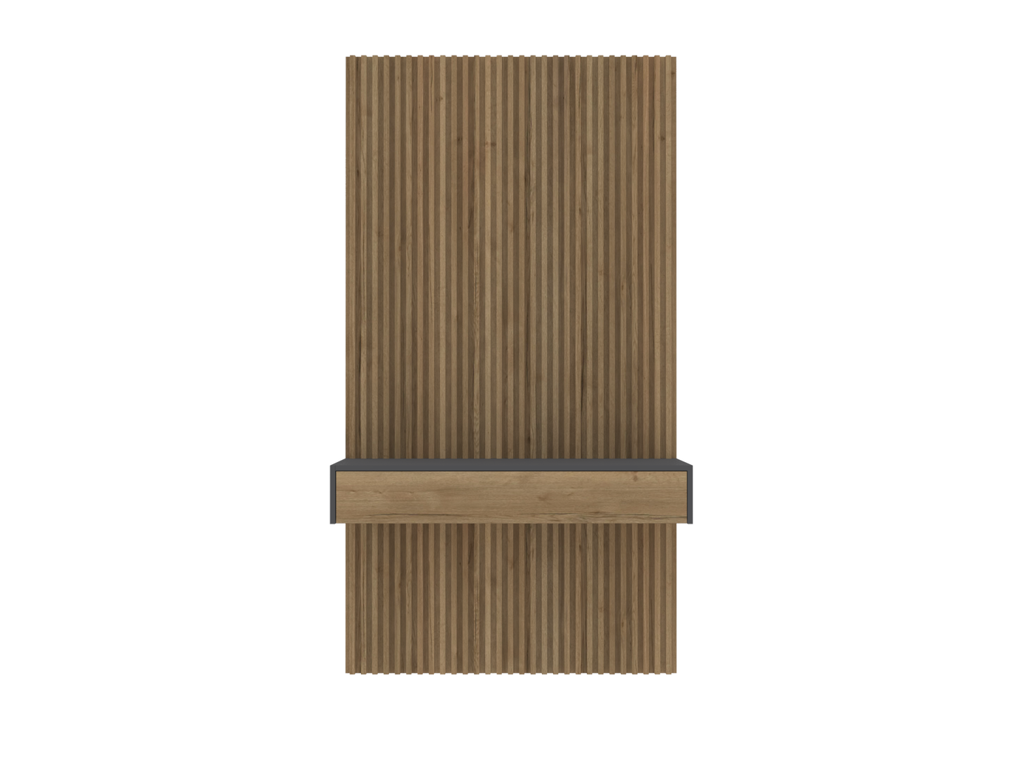 502 Base floating unit with wall panel