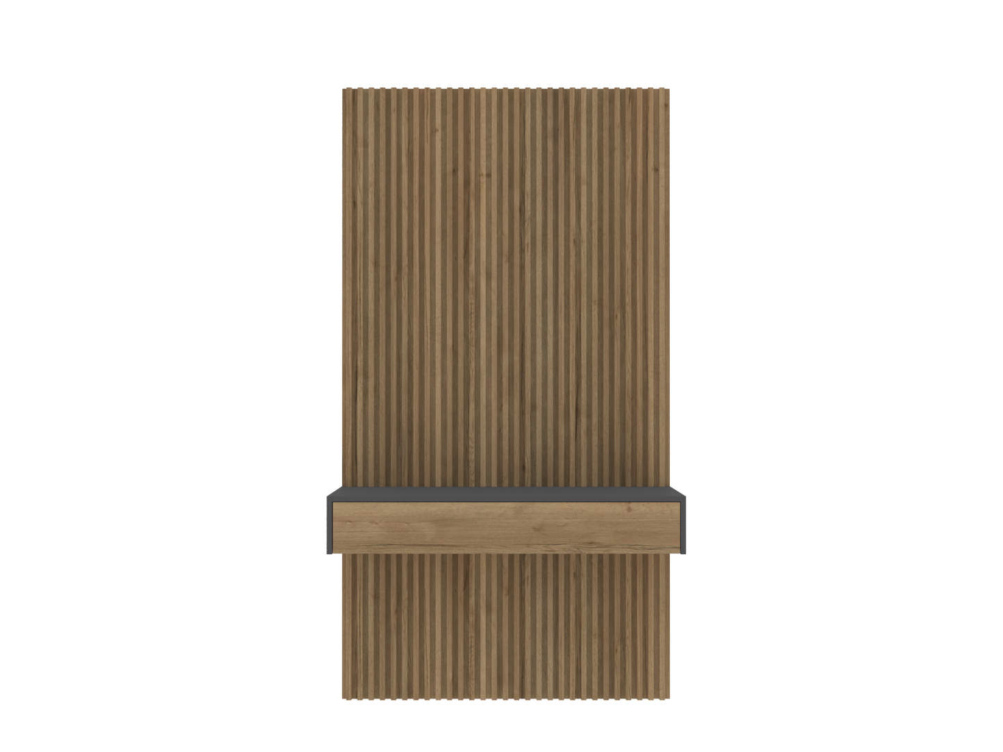 502 Base floating unit with wall panel