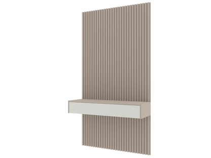 502 Base floating unit with wall panel
