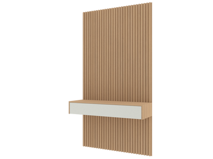 502 Base floating unit with wall panel