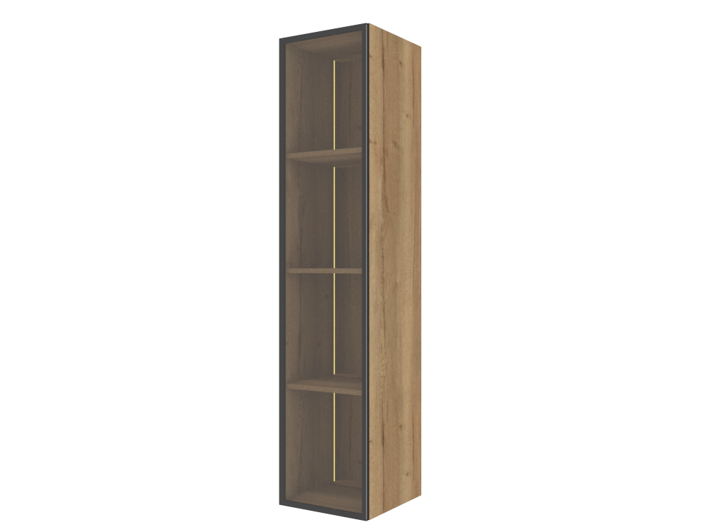 701 Vertical Display cases with glass door