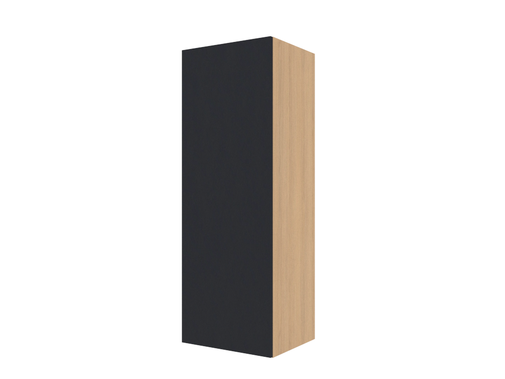 702 Vertical Display cases with slab door